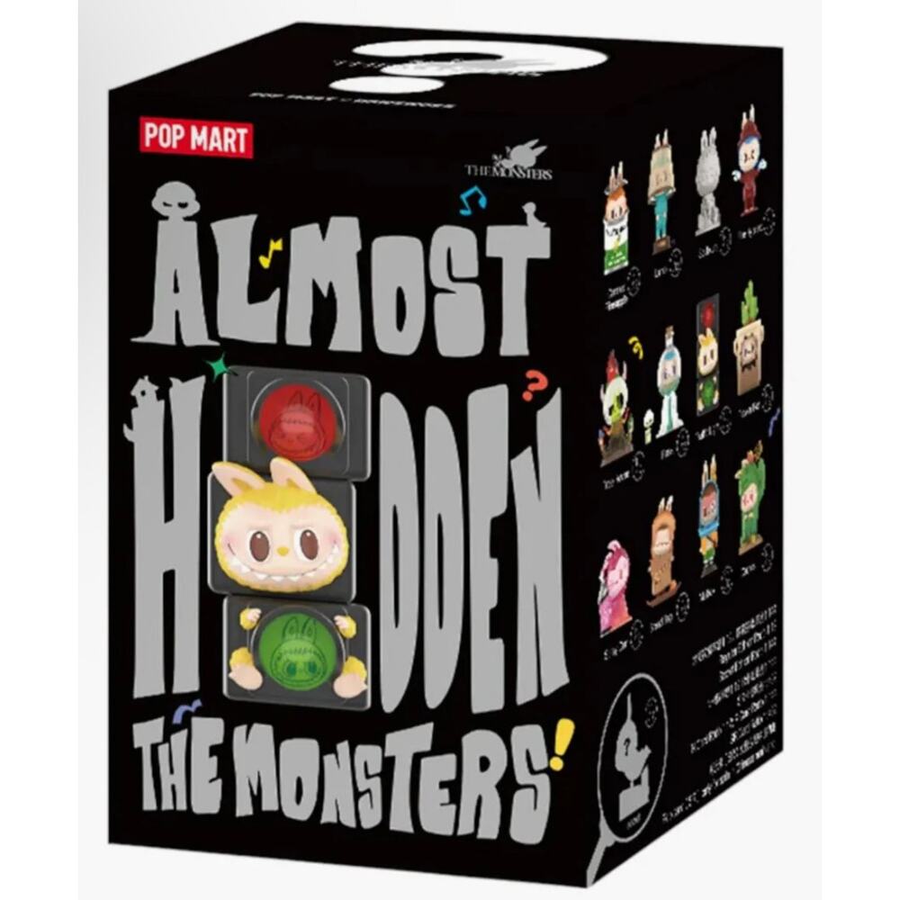 Pop‎ Mart Labubu The Monsters Almost Hidden Series Figure Single Blind Box